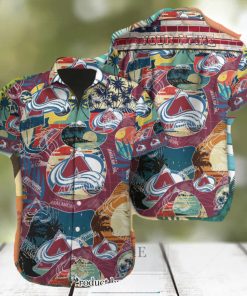 Colorado Avalanche Custom Name Gift Ideas 3D Hawaiian Shirt