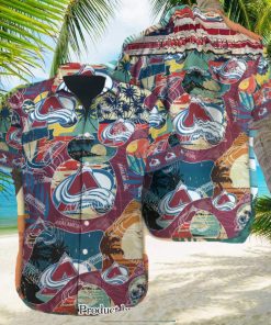 Colorado Avalanche Custom Name Gift Ideas 3D Hawaiian Shirt