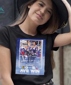 Colorado Avalanche just means more presented by Southwest 0 5 AVS win poster shirt