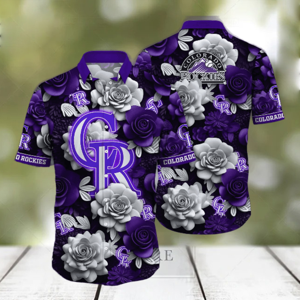 Colorado Rockies MLB Flower Hawaii Shirt And Tshirt For Fans, Summer Football Shirts NA49739 Colorado Rockies MLB Flower Hawaii Shirt And Tshirt For Fans, Summer Football Shirts NA49739