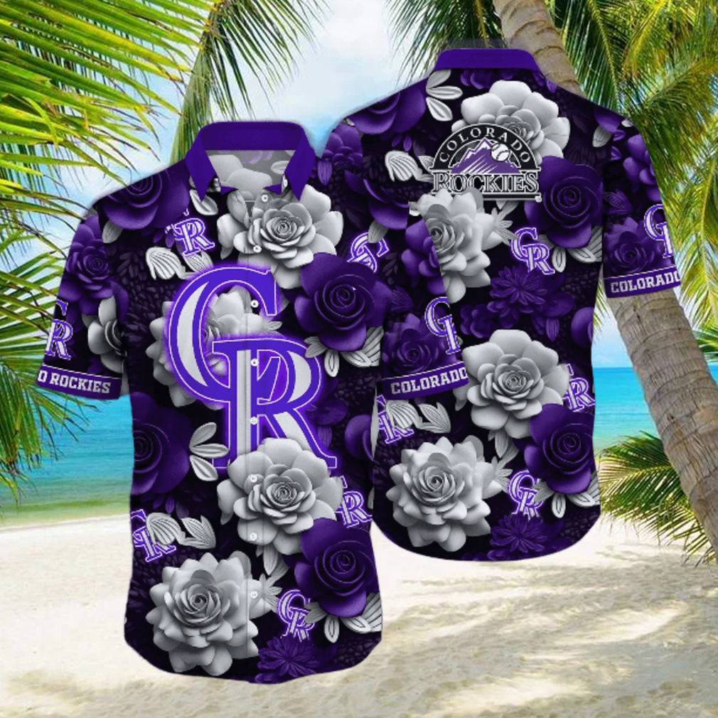 Colorado Rockies MLB Flower Hawaii Shirt And Tshirt For Fans, Summer Football Shirts NA49739 Colorado Rockies MLB Flower Hawaii Shirt And Tshirt For Fans, Summer Football Shirts NA49739