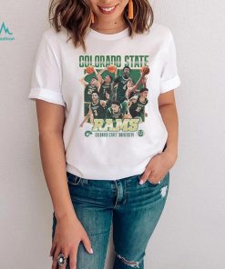 Colorado State NCAA Men's Basketball Official 2023 2024 Post Season T Shirt