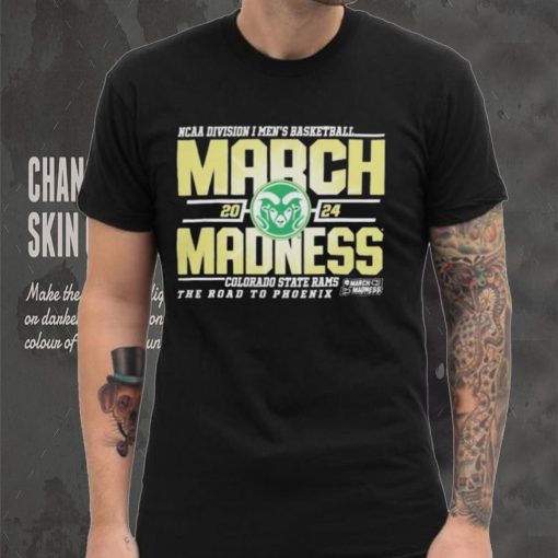 Colorado State Rams 2024 March Madness champion the road to Phoenix shirt