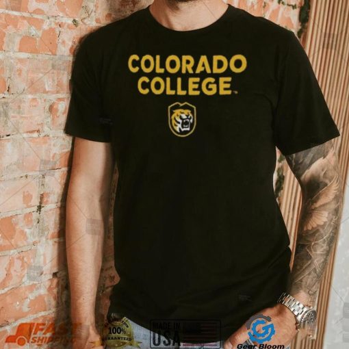 Colosseum Colorado College Tigers Black T Shirt