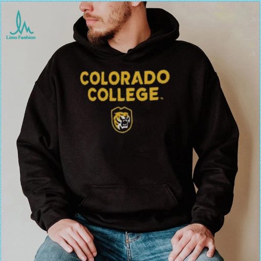 Colosseum Colorado College Tigers Black T Shirt