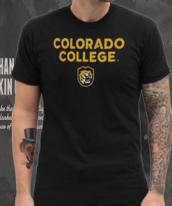 Colosseum Colorado College Tigers Black T Shirt