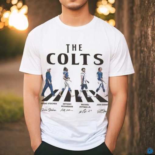 Colts Walking Abbey Road Signatures Football Shirt