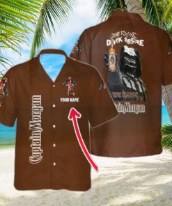 Come To The Dark Side We Have Captain Morgan Custom Name Full Print Hawaiian Shirt