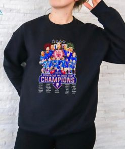 Concacaf W Gold Cup 2024 Champions signatures shirt
