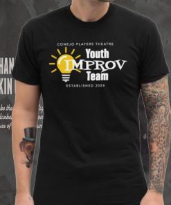 Conejo Players Theatre Youth Improv Team 2024 logo shirt