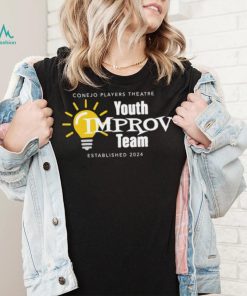Conejo Players Theatre Youth Improv Team 2024 logo shirt