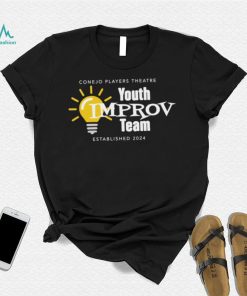 Conejo Players Theatre Youth Improv Team 2024 logo shirt