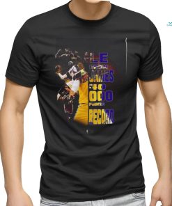 Congrats King James Lebron James Scoring King In Nba With 40000 Points Record T shirt