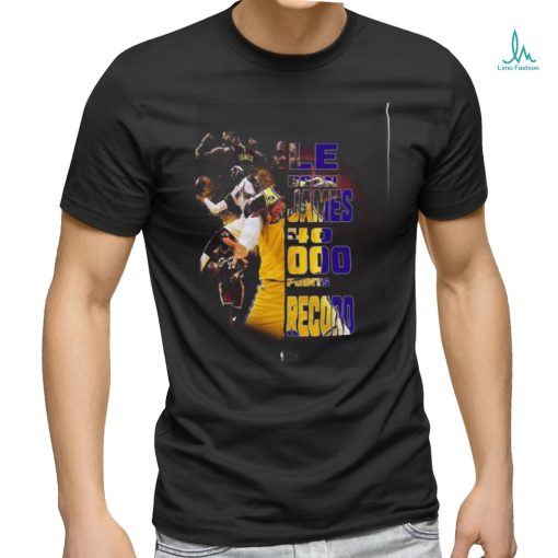 Congrats King James Lebron James Scoring King In Nba With 40000 Points Record T shirt