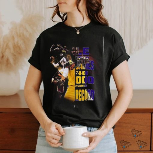 Congrats King James Lebron James Scoring King In Nba With 40000 Points Record T shirt