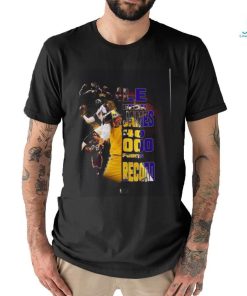 Congrats King James Lebron James Scoring King In Nba With 40000 Points Record T shirt