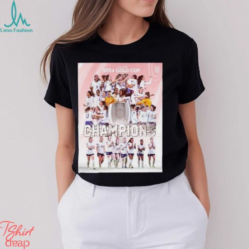 Congratulation The Us Women’s National Team Win The First ever Concacaf W Gold Cup Champions Shirt