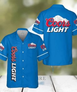 Coors Light Hawaiian Shirt Best Gift For Beer Lover