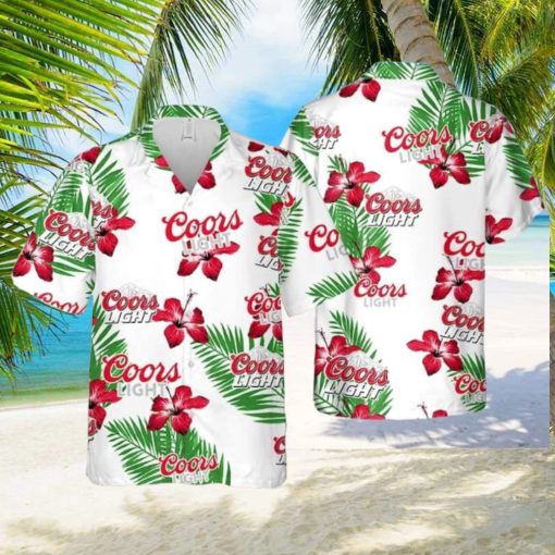 Coors Light Hawaiian Shirt Gift For Beach Trip