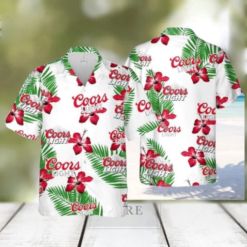 Coors Light Hawaiian Shirt Gift For Beach Trip