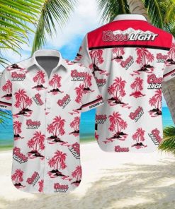 Coors Light Hawaiian Shirt Tropical Islands Gift For Beach Lover