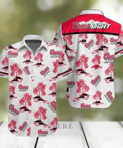 Coors Light Hawaiian Shirt Tropical Islands Gift For Beach Lover