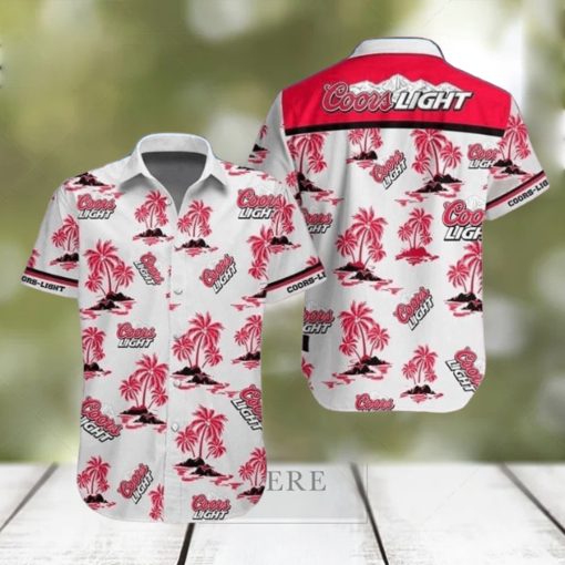 Coors Light Hawaiian Shirt Tropical Islands Gift For Beach Lover