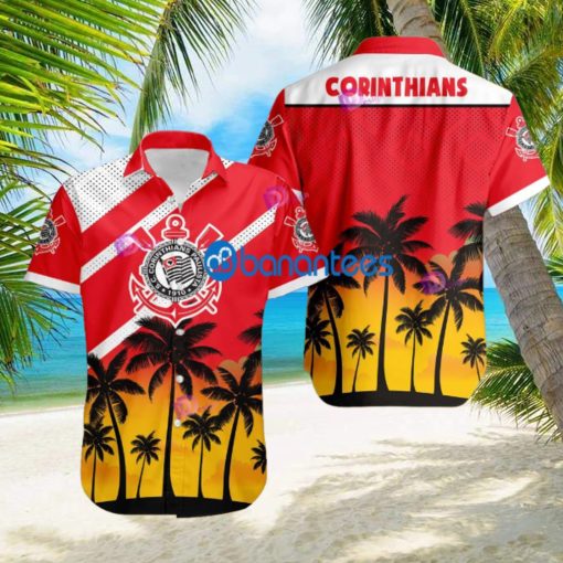 Corinthians FC 3D Printing Coconut Beach Hawaiian Shirt