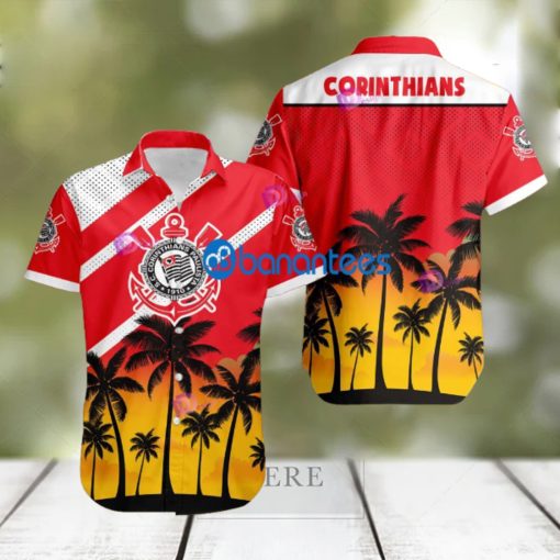 Corinthians FC 3D Printing Coconut Beach Hawaiian Shirt