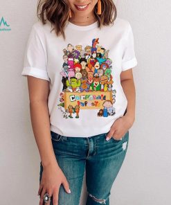 Corporate Puppets characters shirt