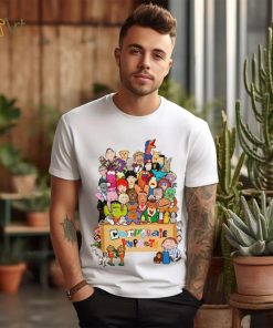 Corporate Puppets characters shirt