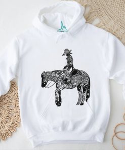 Cowgirl On Horse Mandala Horse Mandala Girl shirt