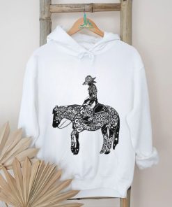 Cowgirl On Horse Mandala Horse Mandala Girl shirt