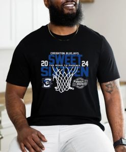 Creighton Bluejays 2024 Sweet 16 The Road To Phoenix Shirt