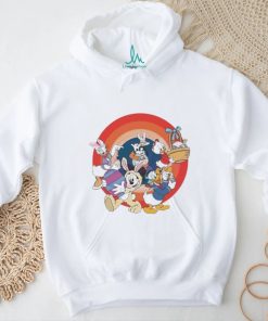 Cute Disney Family Easter Eggs Bunny rainbow shirt