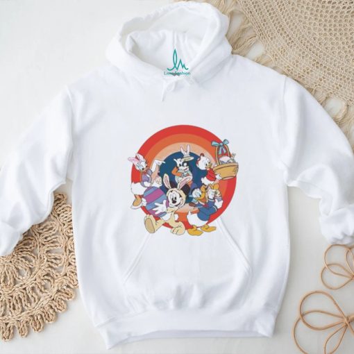 Cute Disney Family Easter Eggs Bunny rainbow shirt