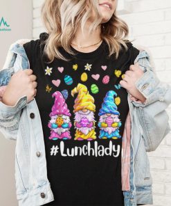Cute Easter Day Gnome Love Lunch Lady T shirt
