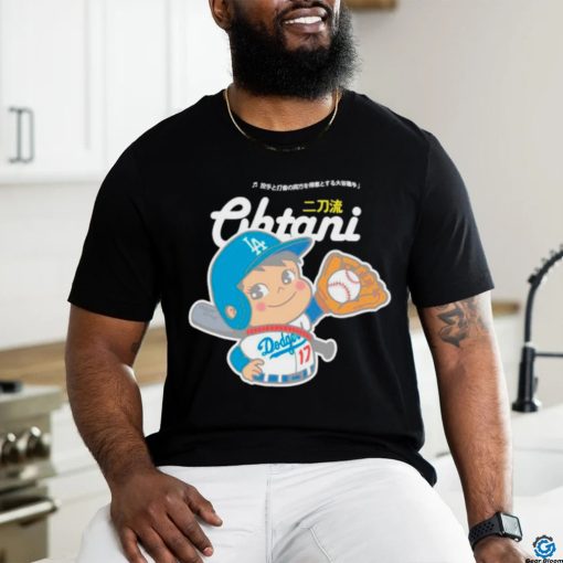 Cute Player Ohtani Los Angeles Dodgers baseball shirt