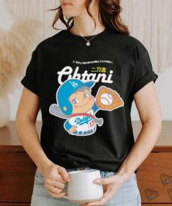 Cute Player Ohtani Los Angeles Dodgers baseball shirt