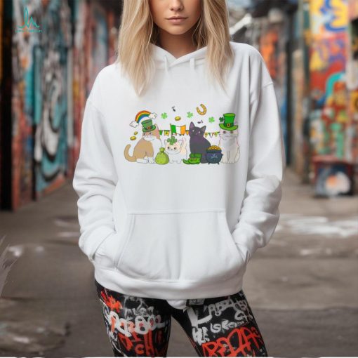 Cute St Patricks Cats Lucky Day shirt