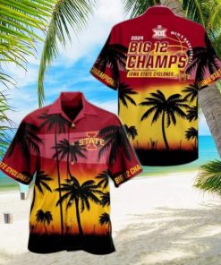 Cyclones 2024 Big 12 Men’s Basketball Conference Tournament Champions Hawaiian Shirt