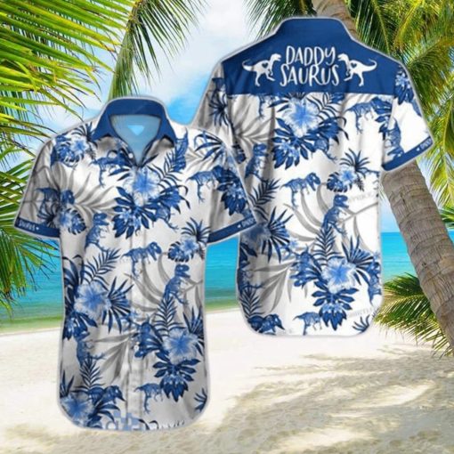 Daddysaurus Tropical Hawaiian Shirt Style Gift For Men And Women