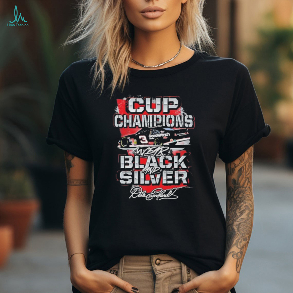 Dale Earnhardt Checkered Flag Sports Champions Wear 2024 Signatures shirt Dale Earnhardt Checkered Flag Sports Champions Wear 2024 Signatures shirt