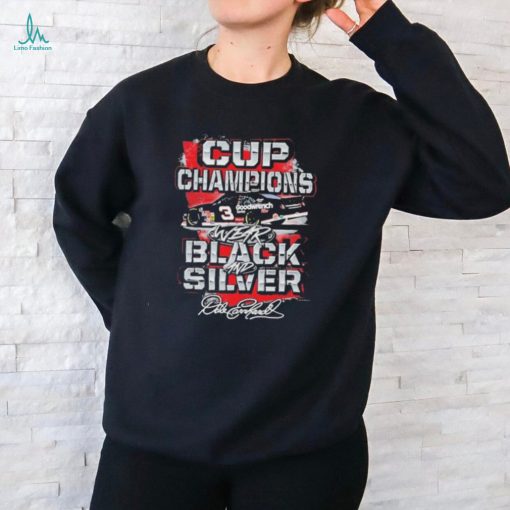 Dale Earnhardt Checkered Flag Sports Champions Wear 2024 Signatures shirt