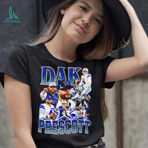 Dallas Cowboys Dak Prescott professional football player honors shirt
