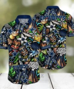 Dallas Cowboys NFL Flower Hawaii Shirt And Tshirt For Fans