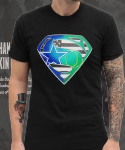 Dallas Cowboys and Oregon Ducks Superman Sports Logo shirt