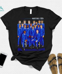 Dallas Mavericks 2024 players suited up shirt