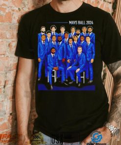 Dallas Mavericks 2024 players suited up shirt
