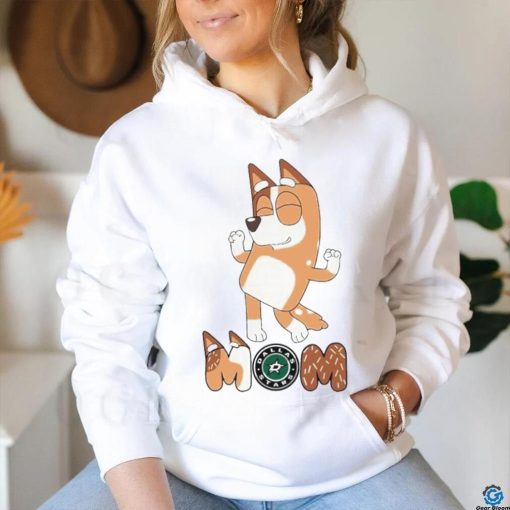 Dallas Stars Smiling Dancing Bluey Mom shirt